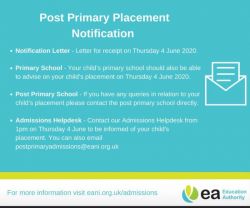 EA Update: Post Primary Placements 