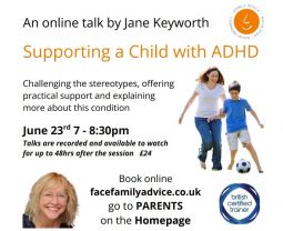 Supporting a Child with ADHD Workshop