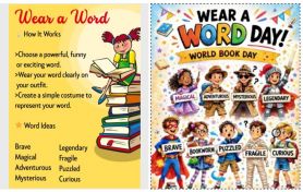 Wear a Word Day - World Book Day 2026
